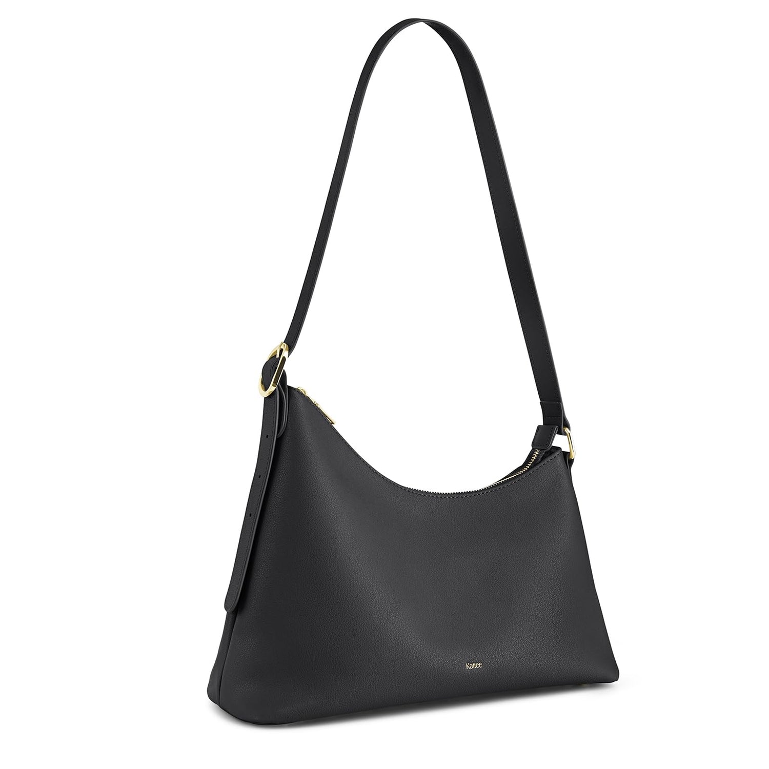 Kattee Hobo Bags for Women Trendy, Soft Leather Handbags and Purses,Shoulder Tote Curved Designer Bag with Card Pocket--fine dressed-fine dressed