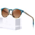 CARFIA Retro Polarized Sunglasses for Women UV Protection Round Acetate Frame, Bold Color, Anti Glare Driving Shades--fine dressed-fine dressed