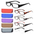 5 Pack Reading Glasses for Women Blue Light Blocking Fashion Spring Hinges Computer Readers Anti UV/Glare Eyeglasses--fine dressed-fine dressed