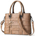 Tibes Designer Handbag for Women Ladies Handbags PU Leather Weave Shoulder Bag Women Top-Handle Purse--fine dressed-fine dressed