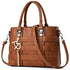 Tibes Designer Handbag for Women Ladies Handbags PU Leather Weave Shoulder Bag Women Top-Handle Purse--fine dressed-fine dressed