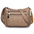 Crossbody Purse for Women Ladies Soft PU Leather Shoulder Bag Medium Roomy Handbag Fashion Tote Top Handle Satchel--fine dressed-fine dressed