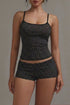 XLLAIS 2026 Y2K Fashionable Polka Dot Camisole And Shorts Set, Sexy And Fitted, Suitable For Vacation Wear Spring-Women Co-ords-fine dressed-Shein